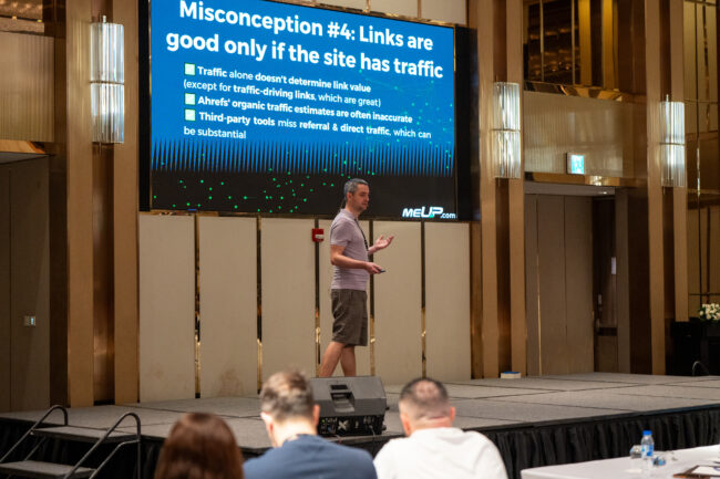 Hristo Bogdanov's Workshop at SEO Mastery Summit 2025