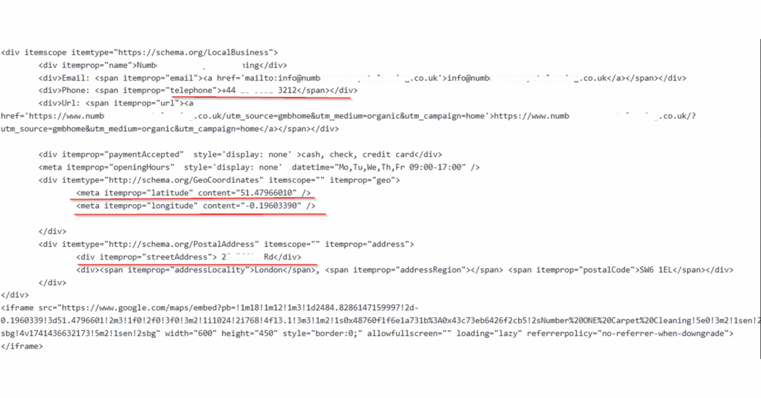 GMB Backend View