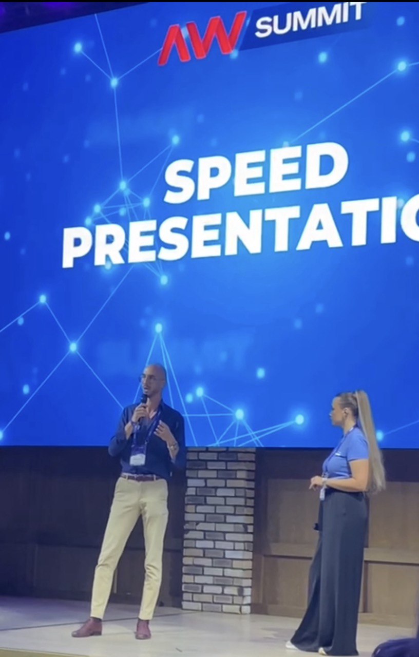 Penko Stoev's speed presentation at AWSummit Bucharest 2025