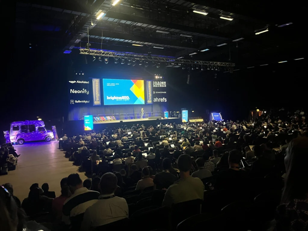 brightonSEO event hall